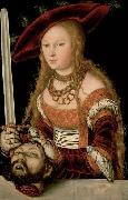 Lucas  Cranach, Judith with the head of Holofernes